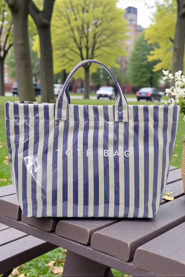 Summer Stripes Tote Bag