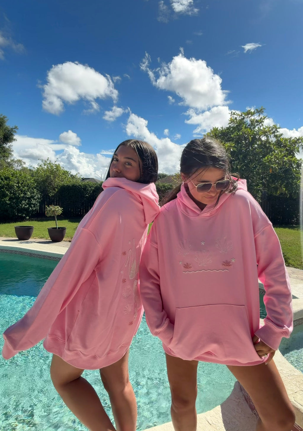 The Lizzie Beaded Bikini Hoodie
