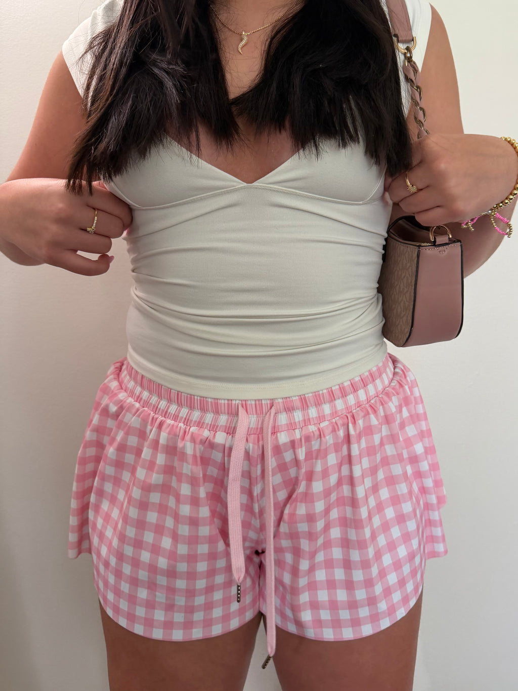 Buttery Fly Away Gingham Shorts