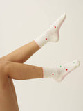 Mini Hearts Grip Socks
