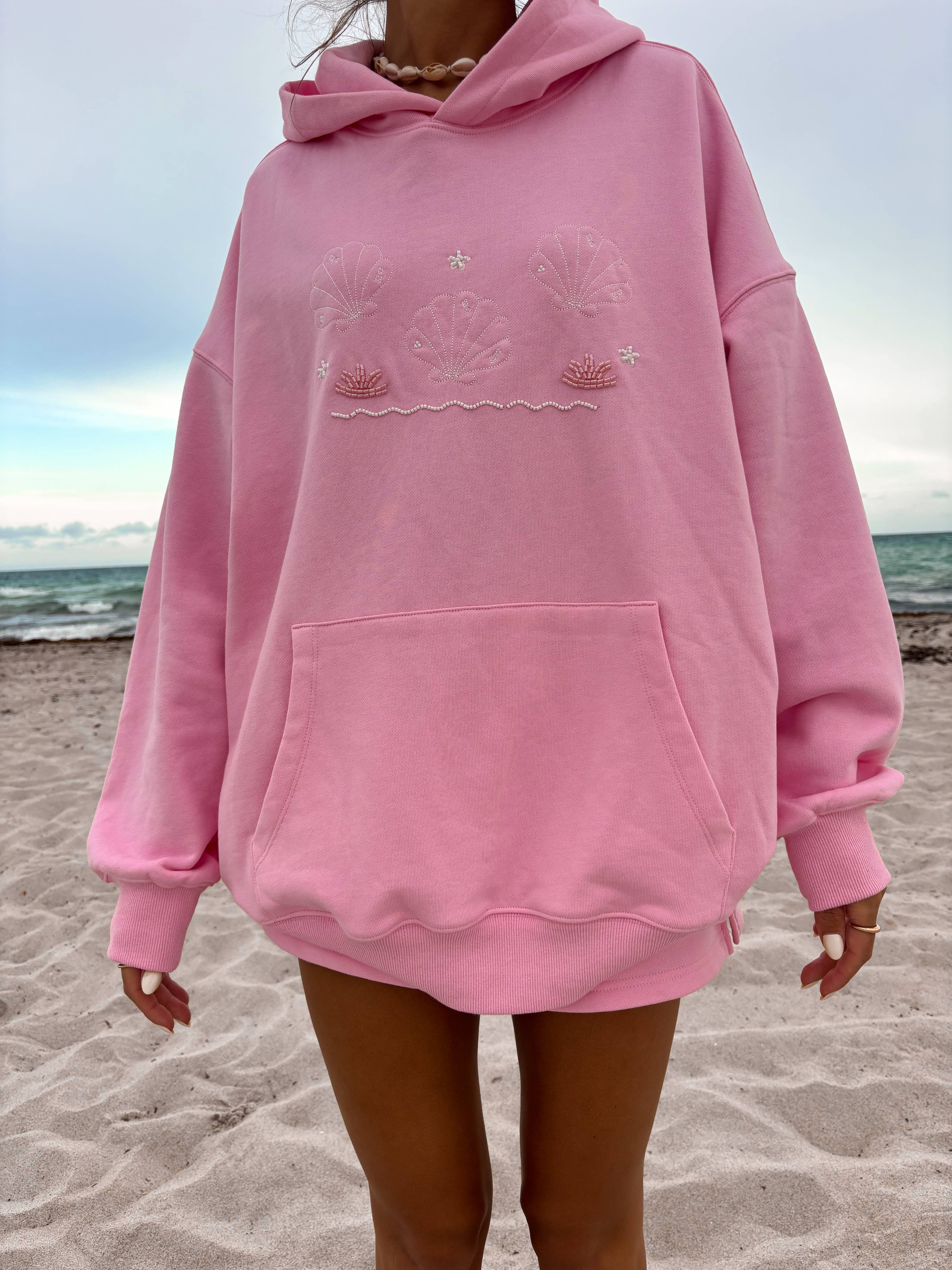 The Lizzie Beaded Bikini Hoodie