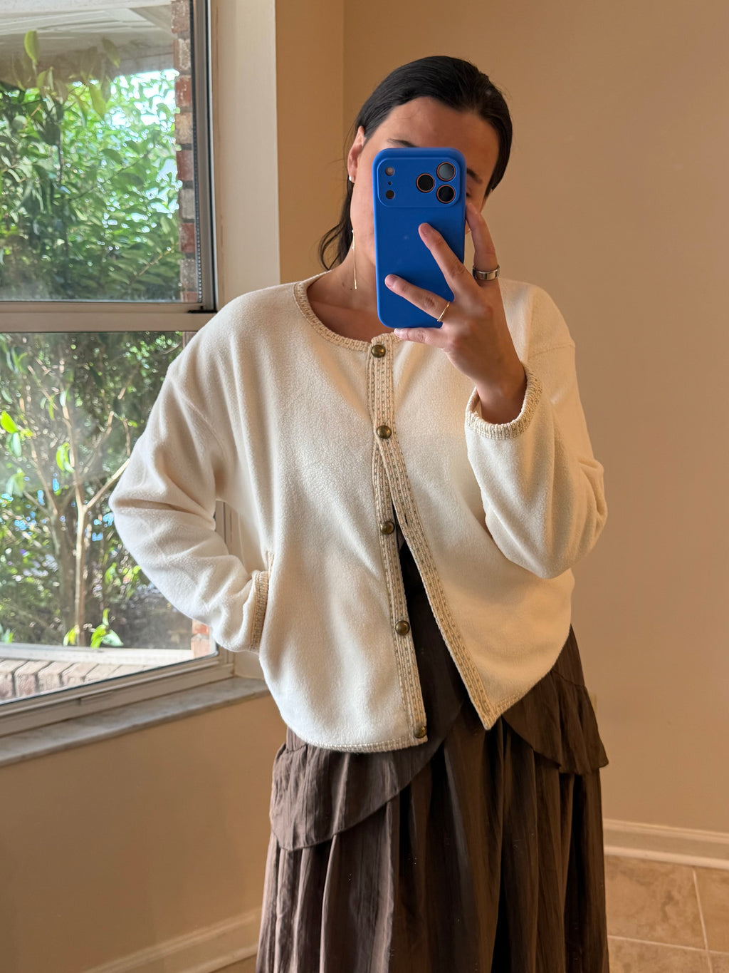 The Teacher Fleece Cardigan