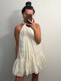 Shower Dress with Mock Neck