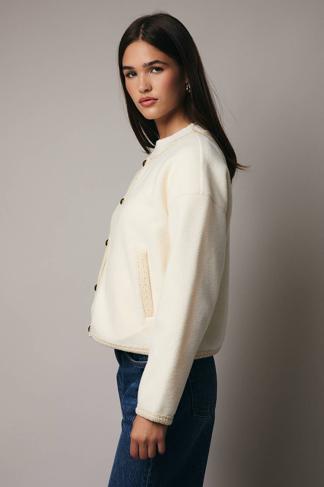 The Teacher Fleece Cardigan