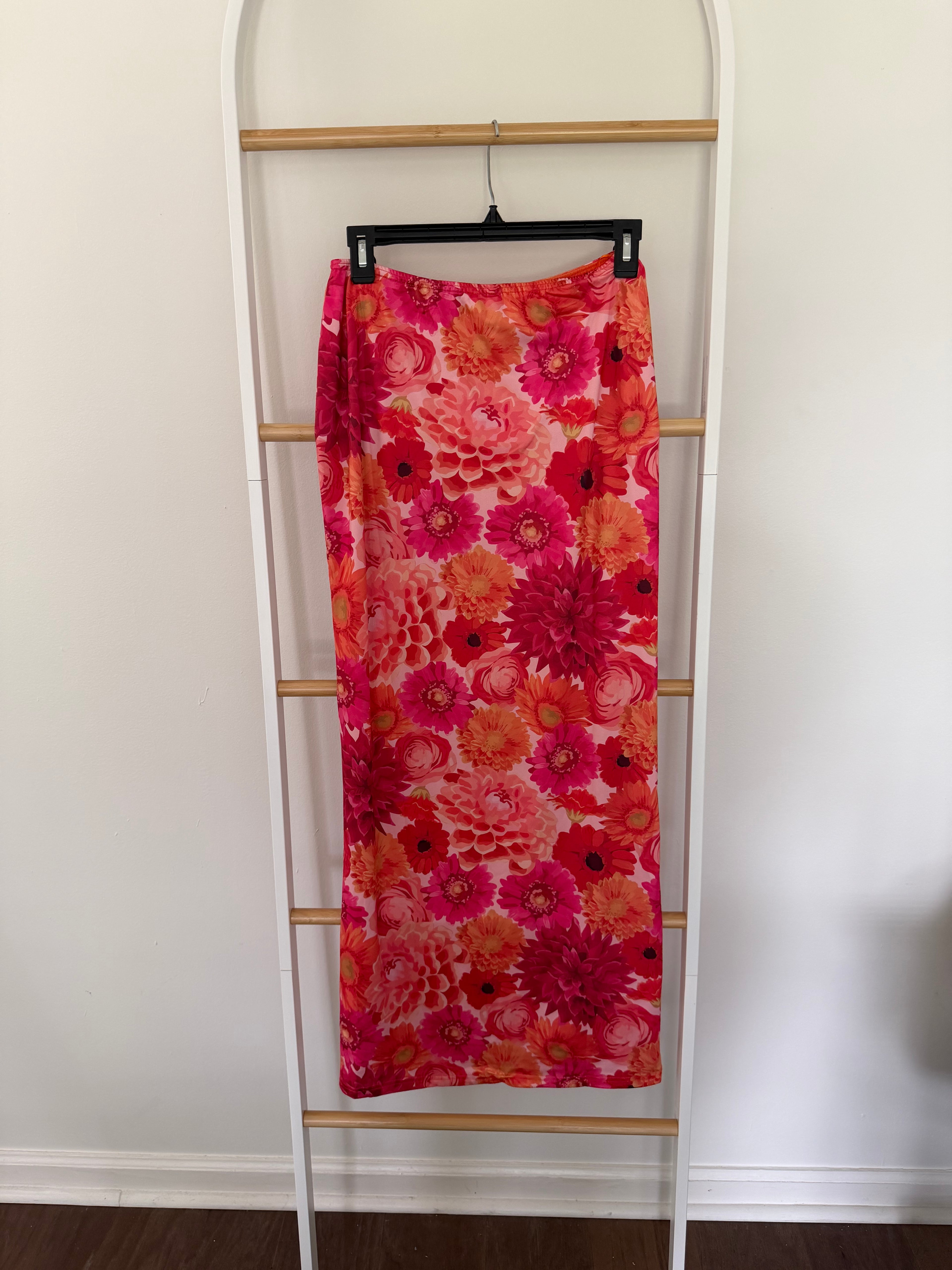 More to Come Floral Skirt