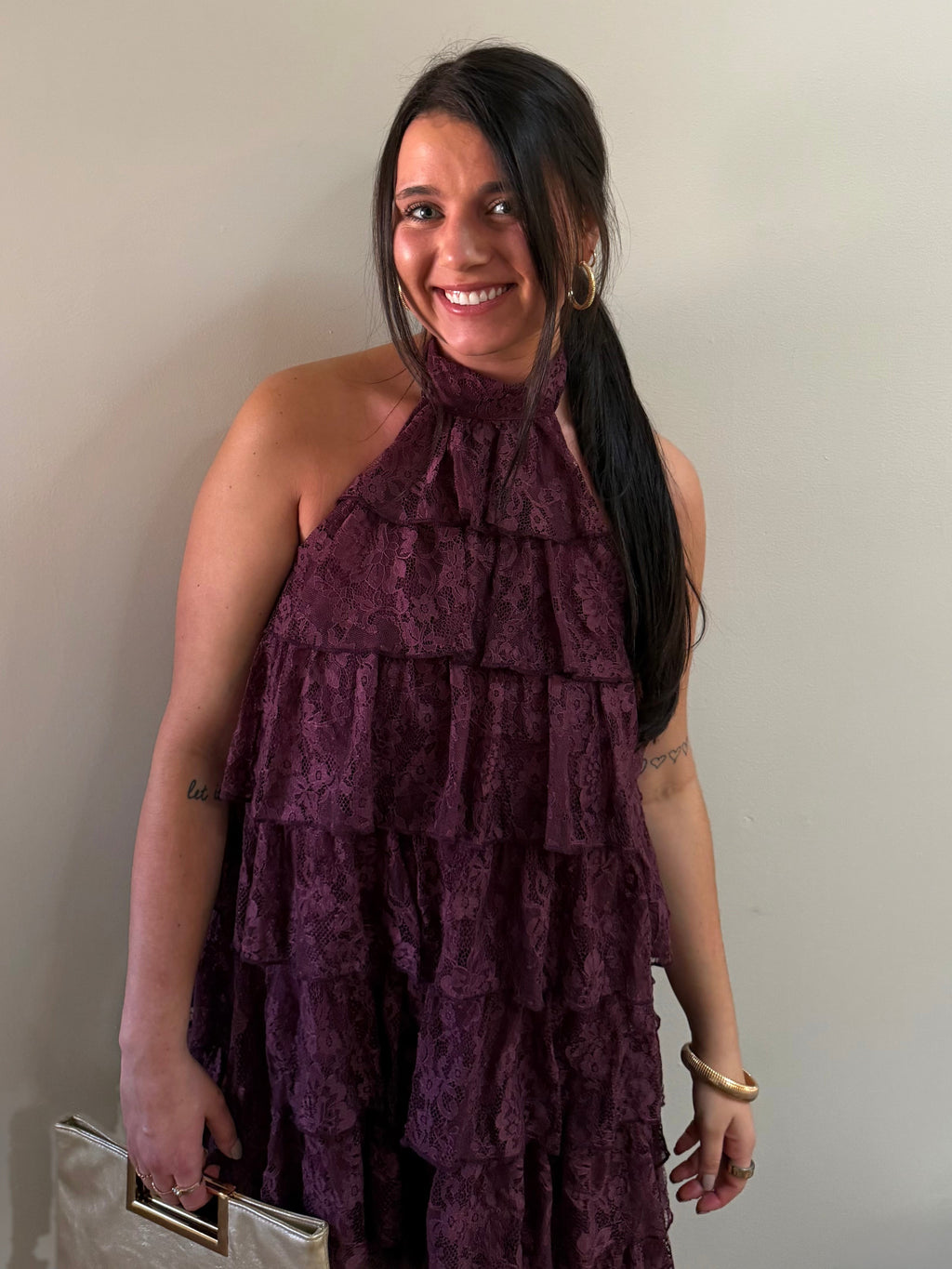 Cherry Lace Dress
