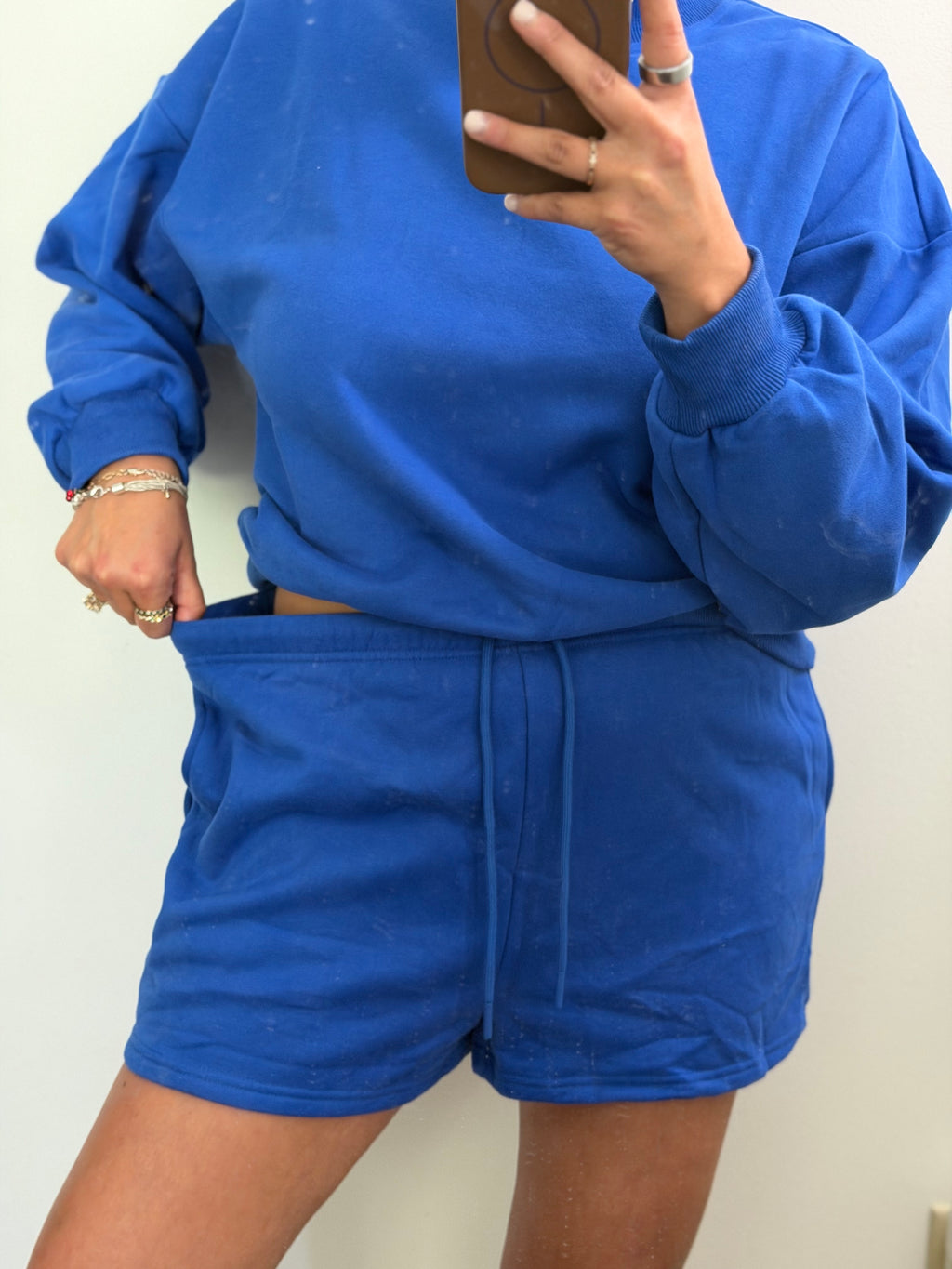 Ocean Blue Oversized Lounge Set