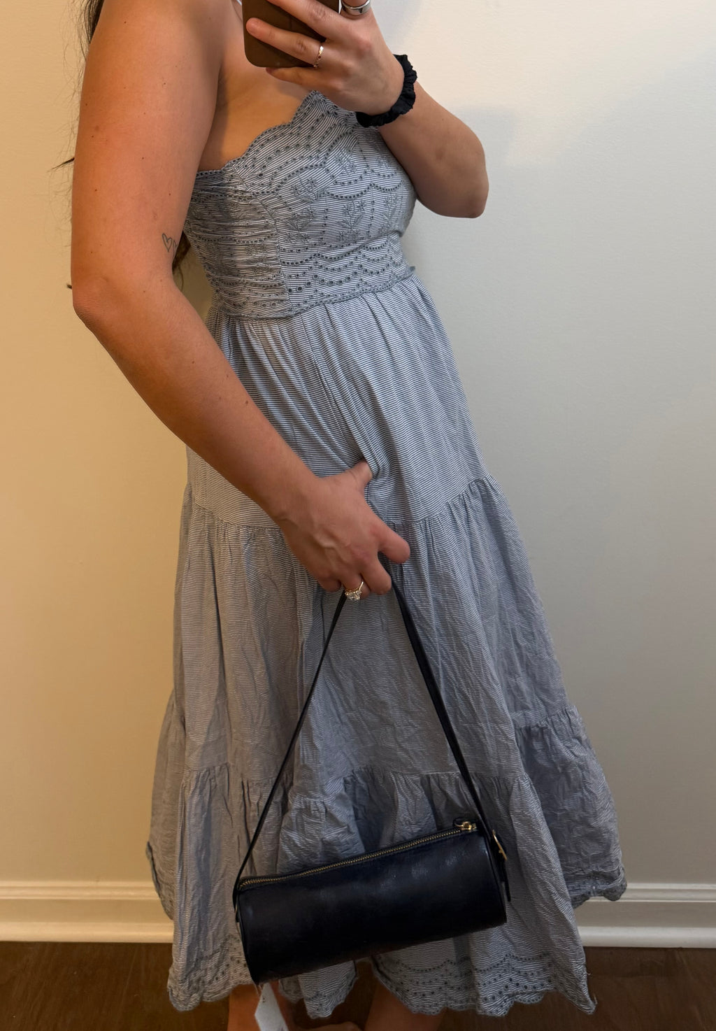 American Eagle Tiered Midi Dress