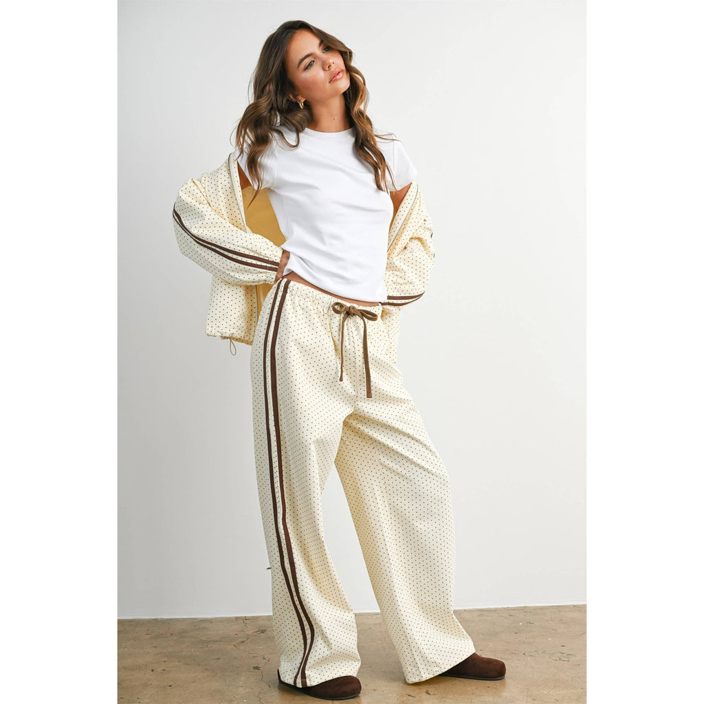 Meadow Retro Dot Track Pant