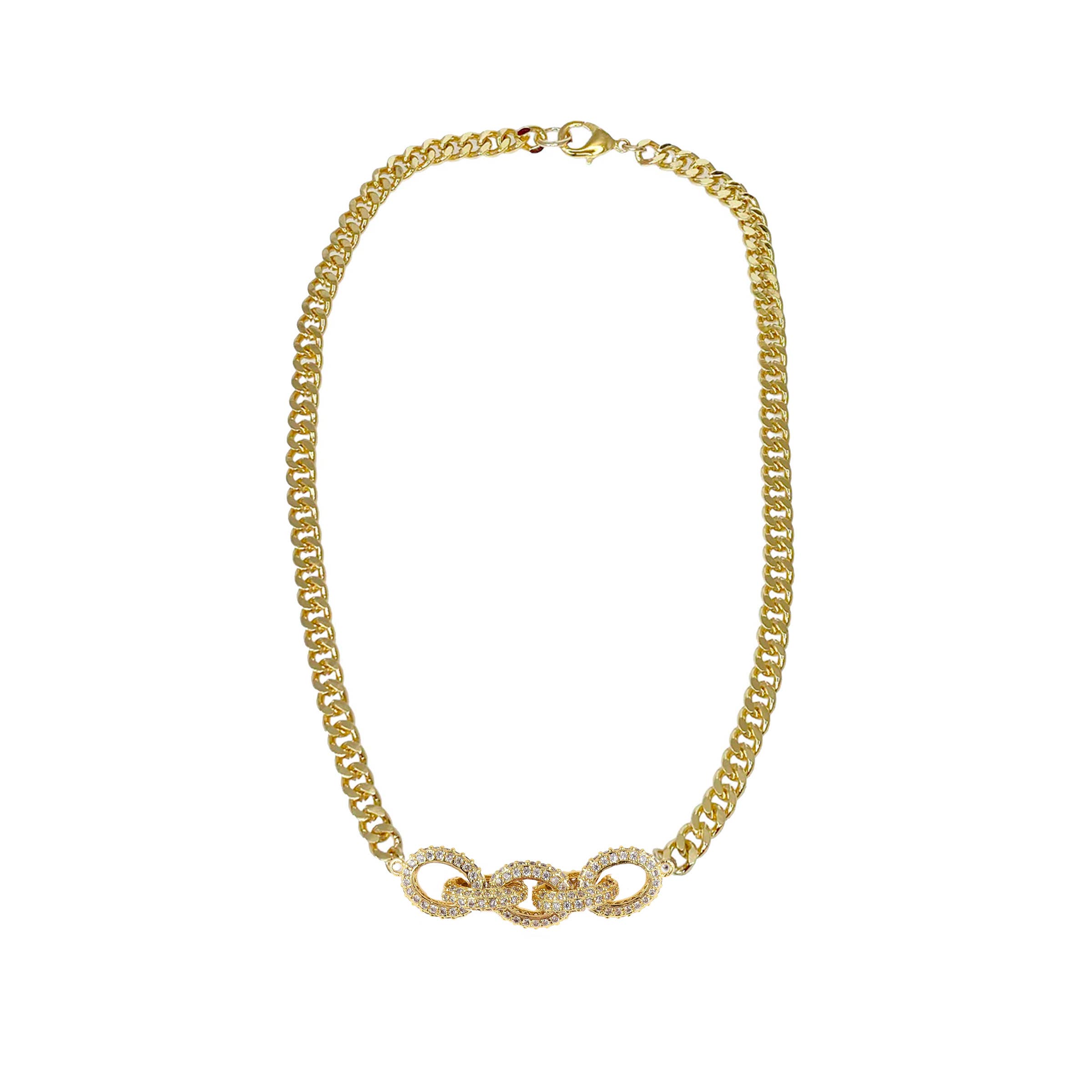 Love, Lisa Link Chain Necklace