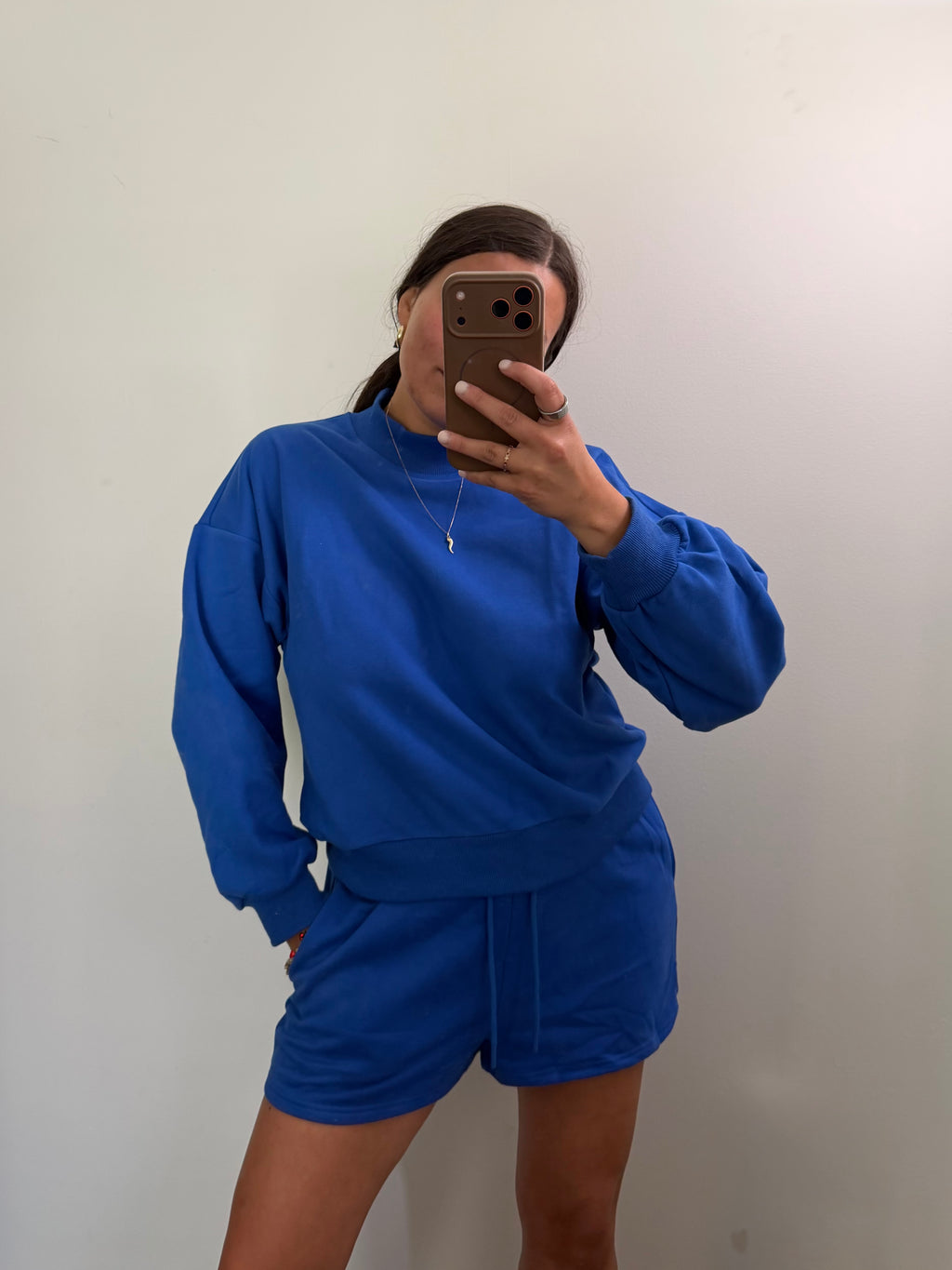 Ocean Blue Oversized Lounge Set