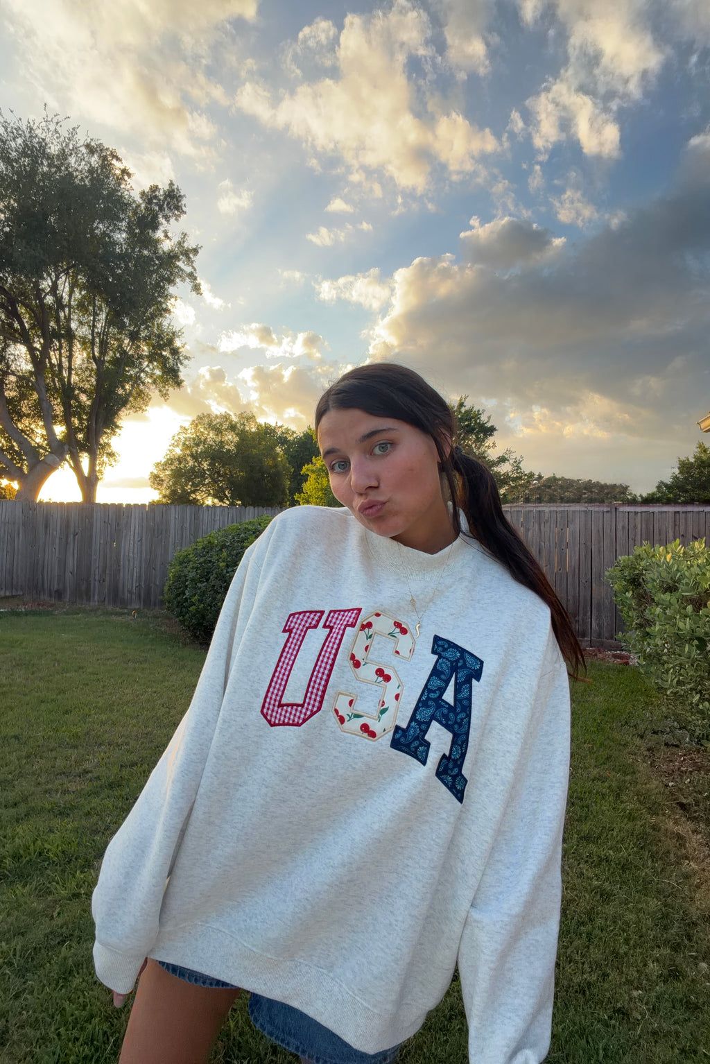 Born in the USA Mockneck