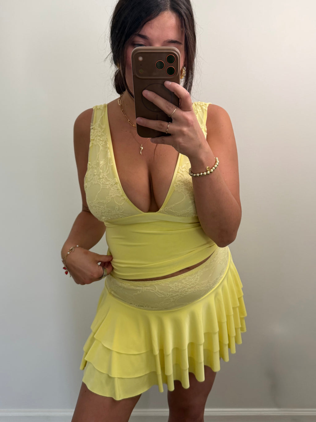 Butter Me Up Lace Top