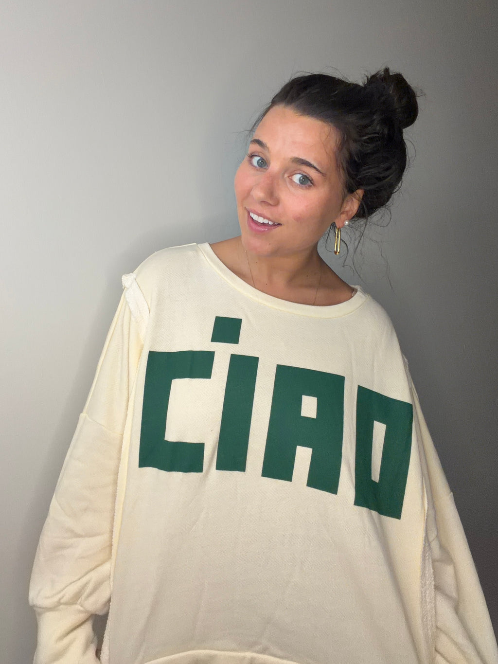 Ciao Boat Neck Sweater