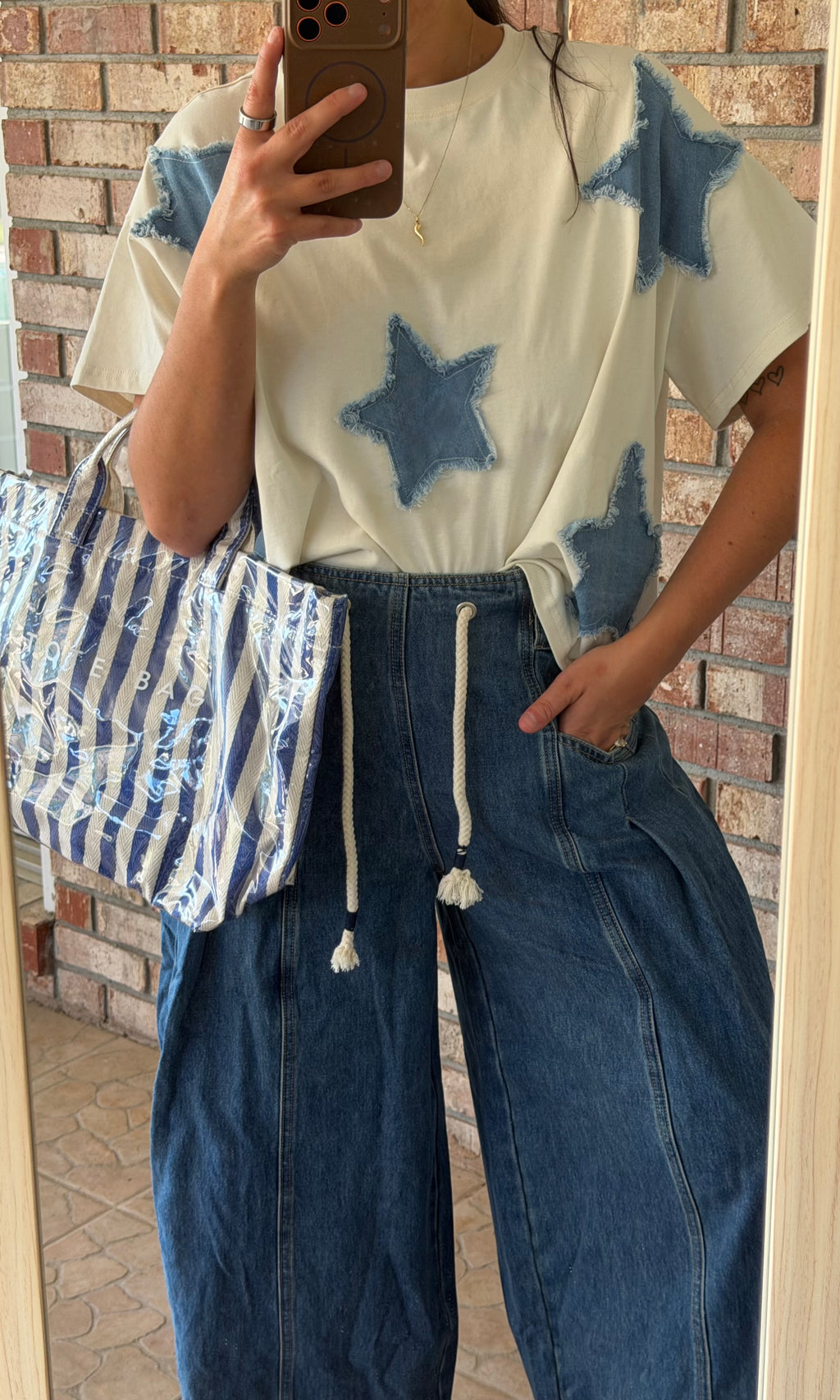 Rope Drawstring Balloon Pants