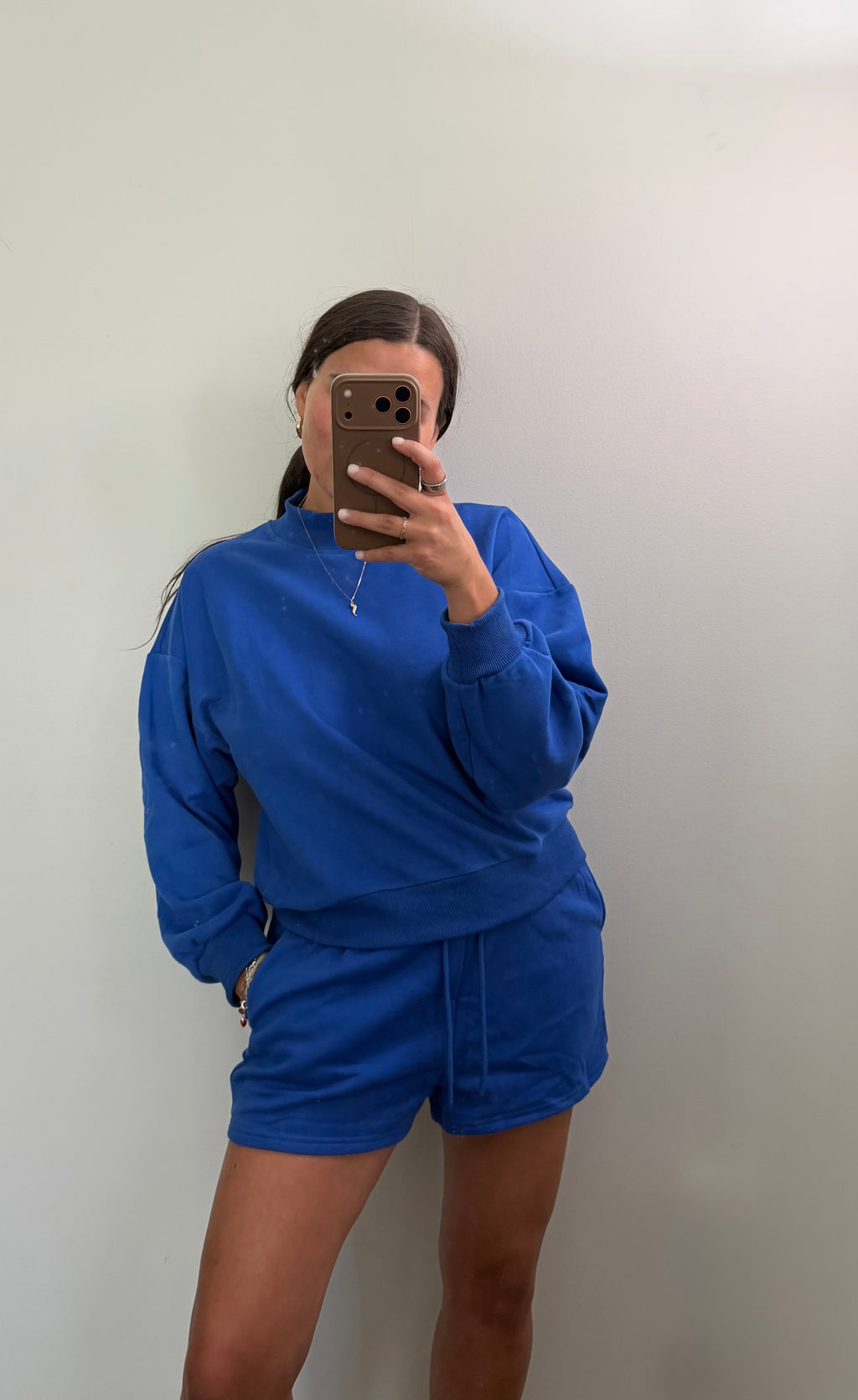 Ocean Blue Oversized Lounge Set