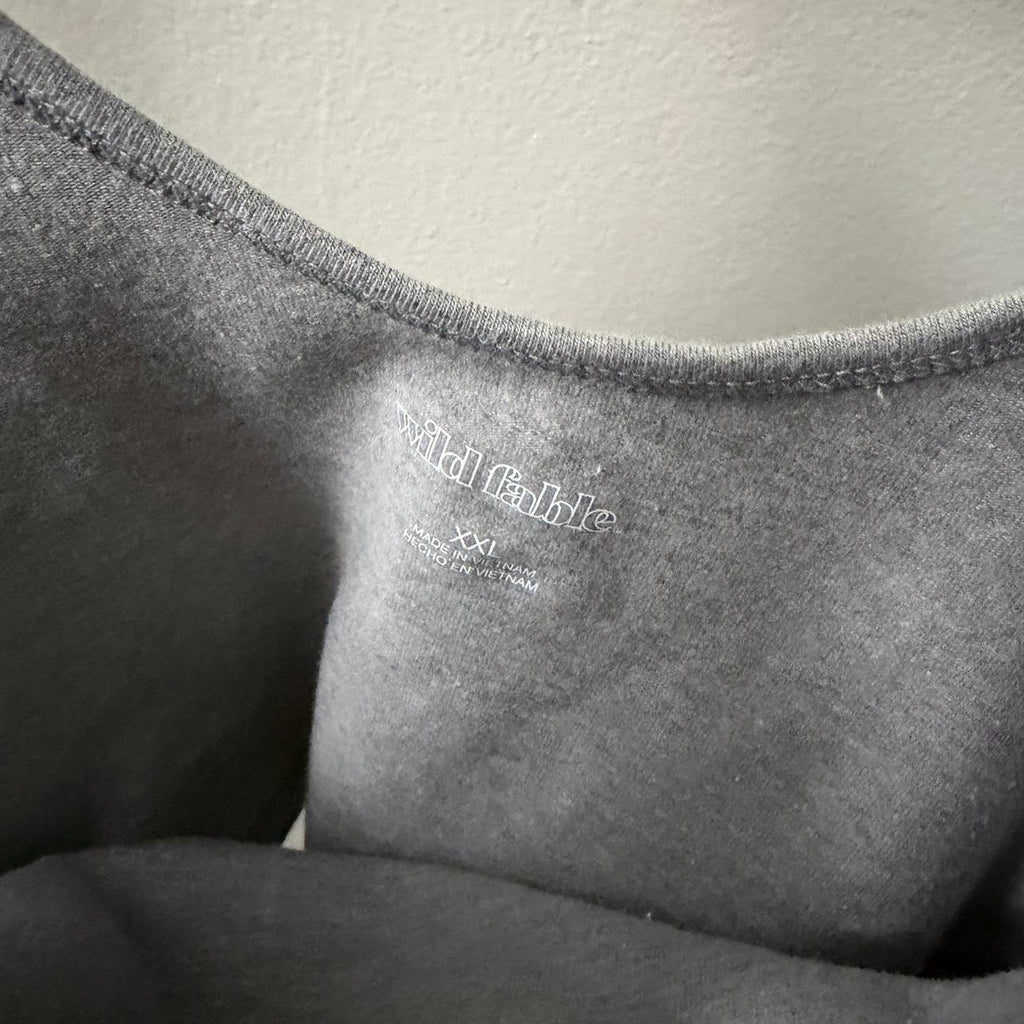 WILD FABLE Grey Tank