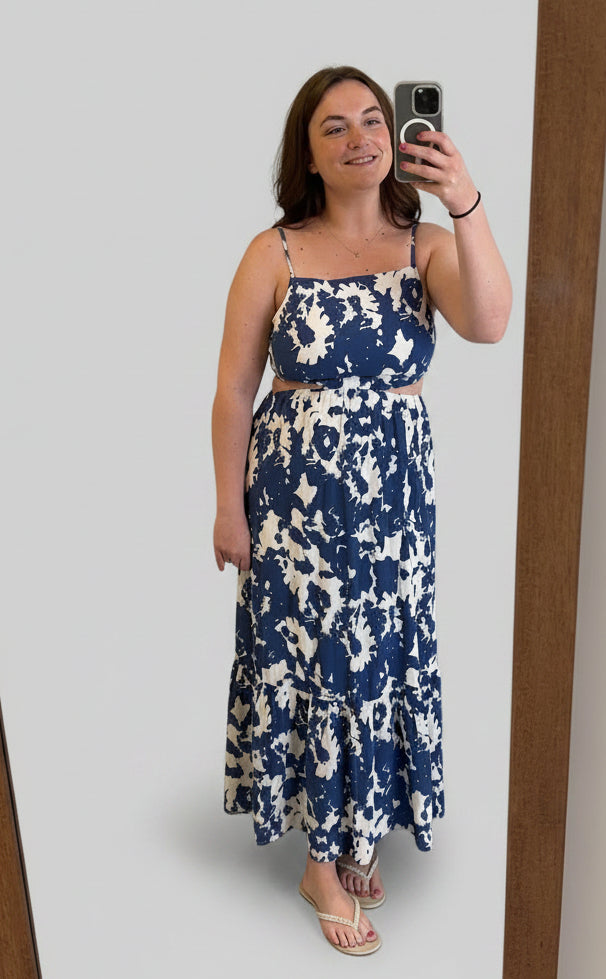 Abercrombie Cut Out Maxi Dress