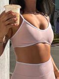 Bubble Gum Sports Bra