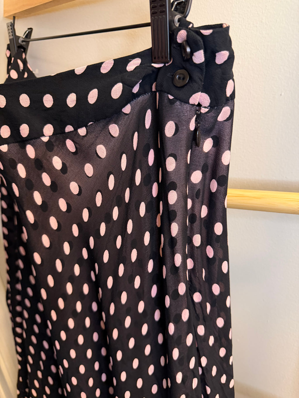 Retro Plus Polka Dot Skirt