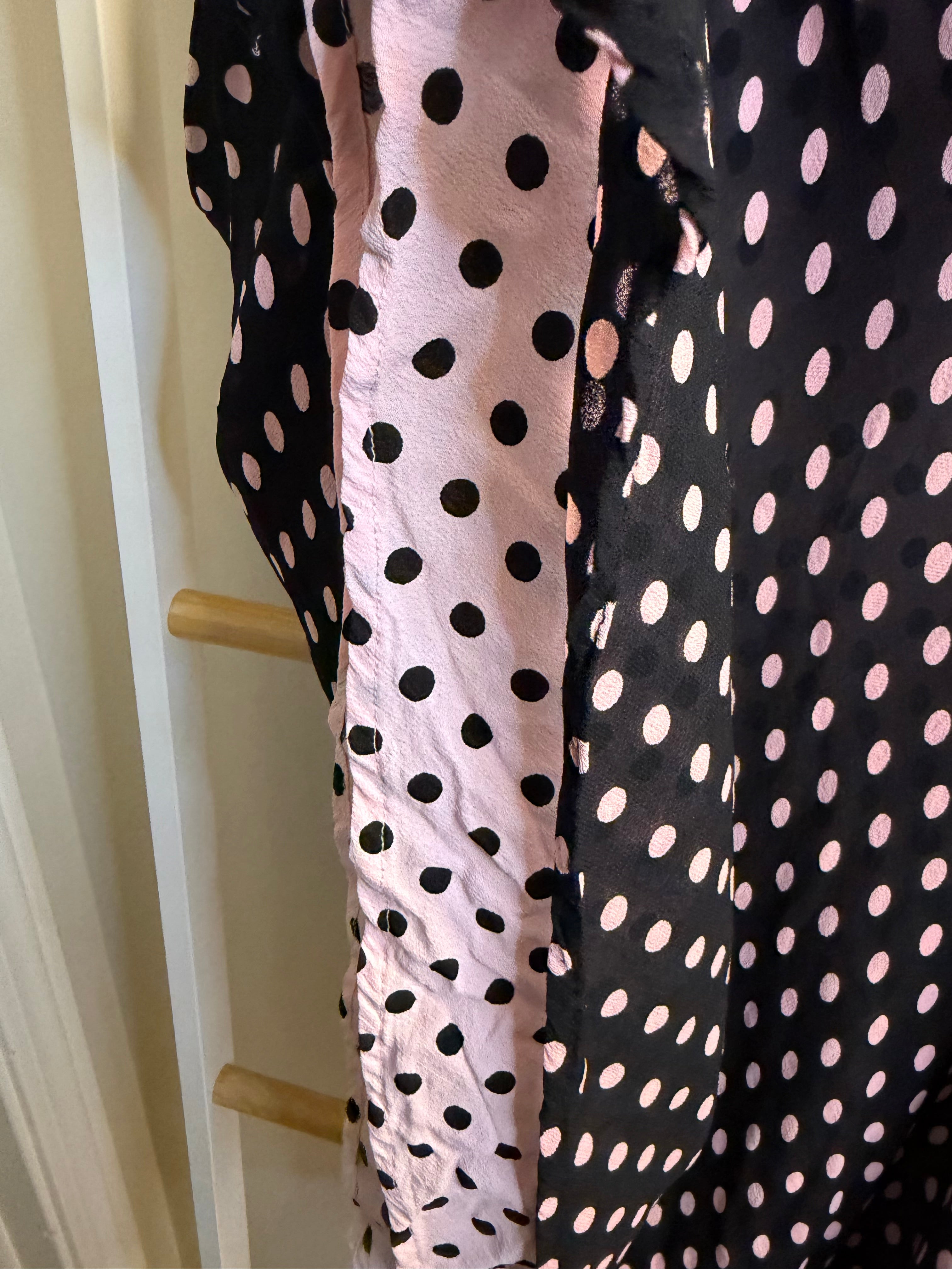 Retro Plus Polka Dot Skirt