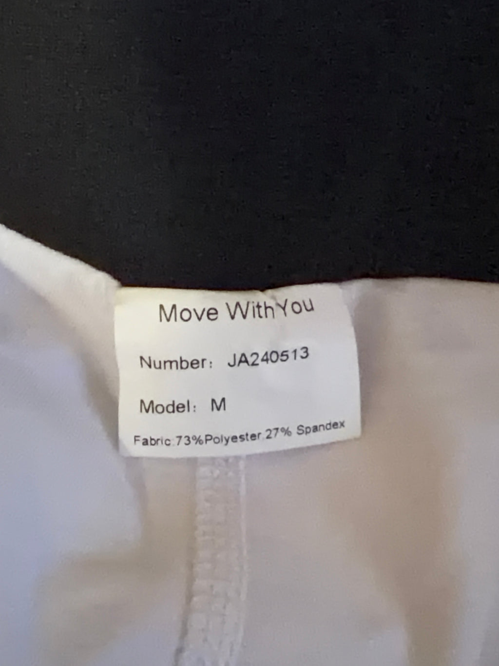White Active Skort