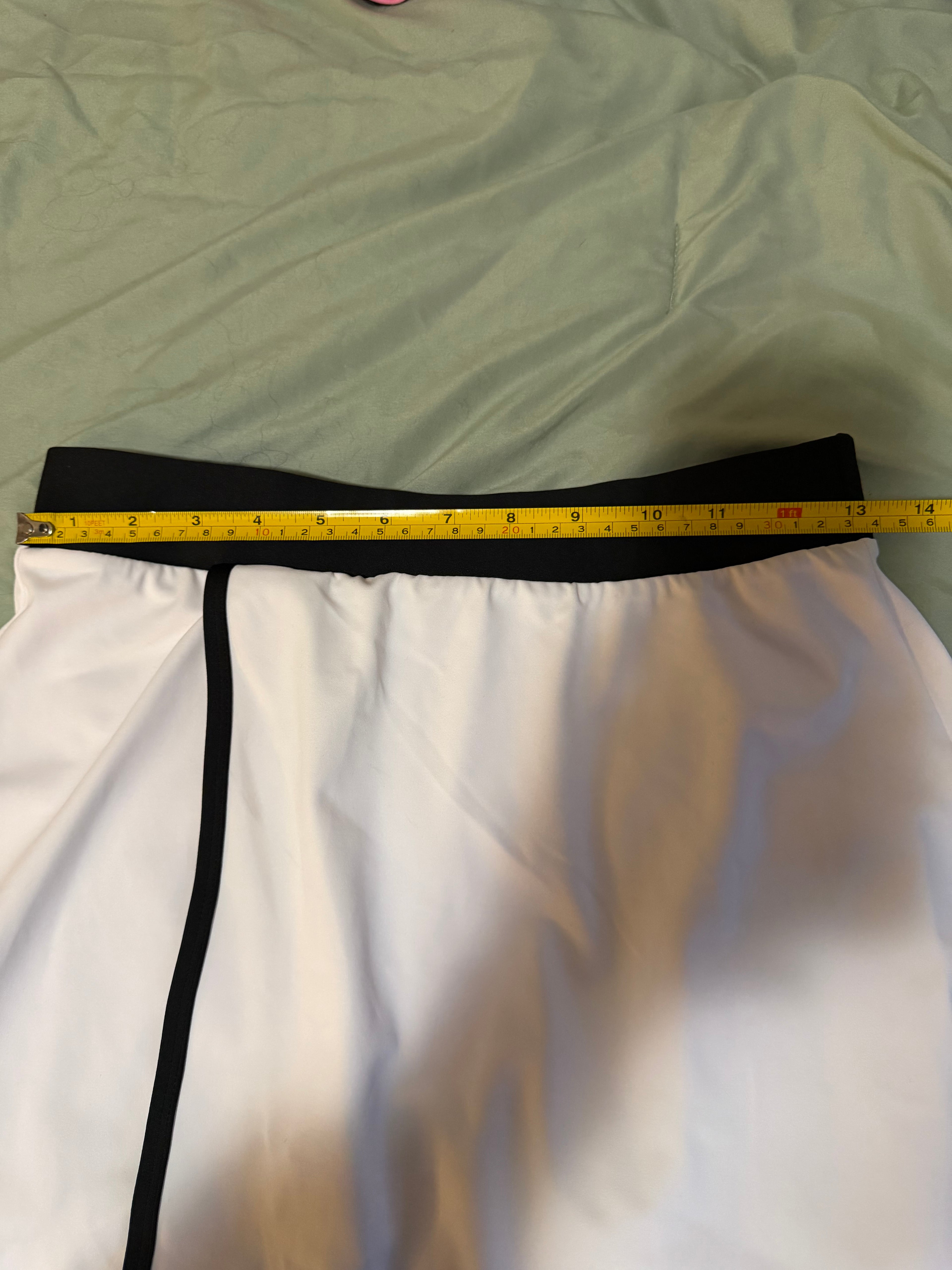 White Active Skort