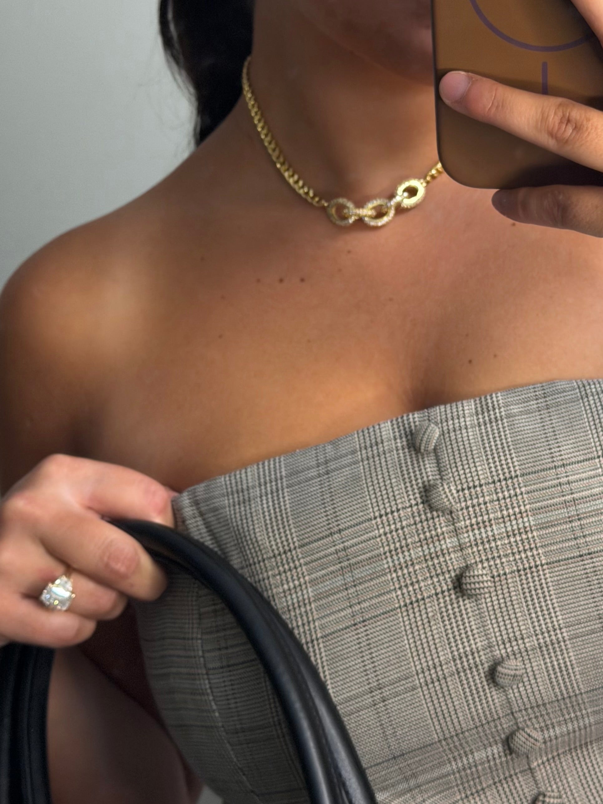 Love, Lisa Link Chain Necklace