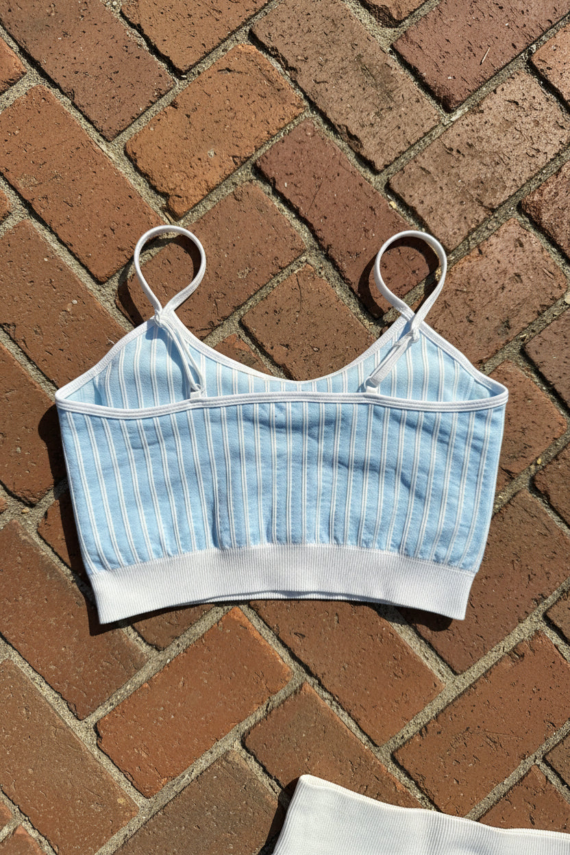 Baby Blues Striped Active Set