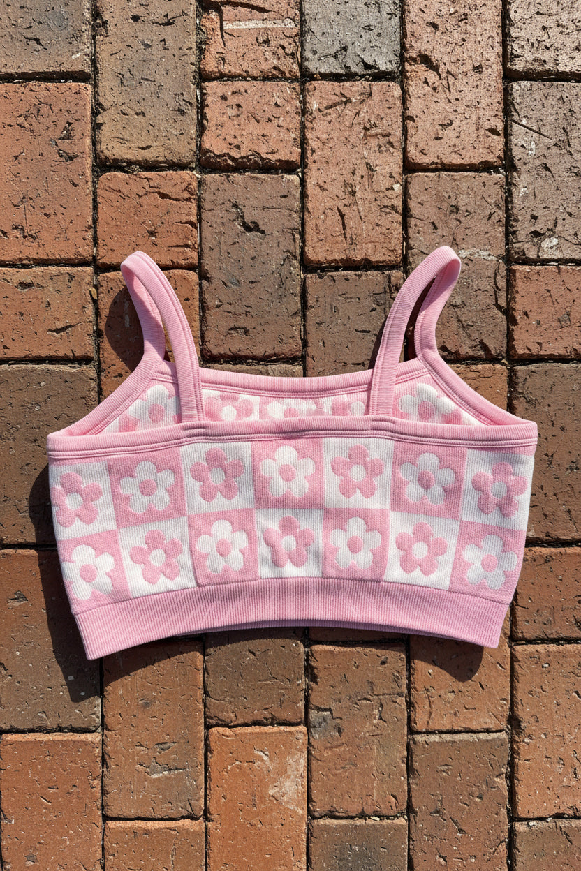 Pink Groovy Tank and Shorts Active Set