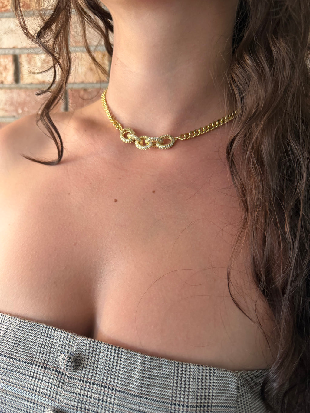 Love, Lisa Link Chain Necklace