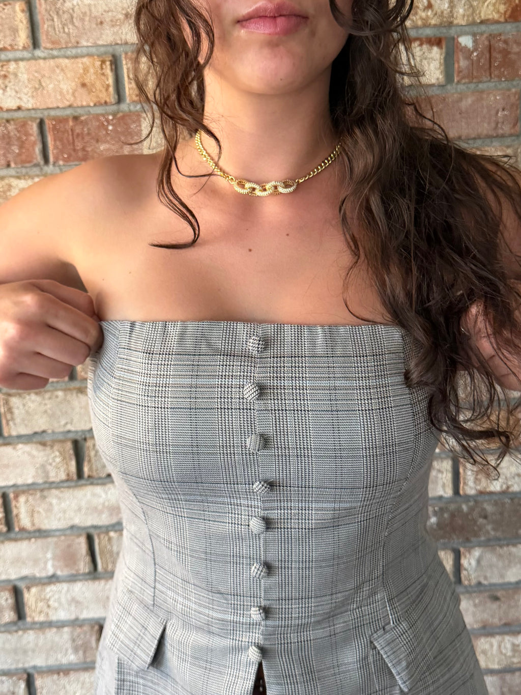 Love, Lisa Link Chain Necklace