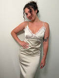 Anna’s Satin Midi Dress