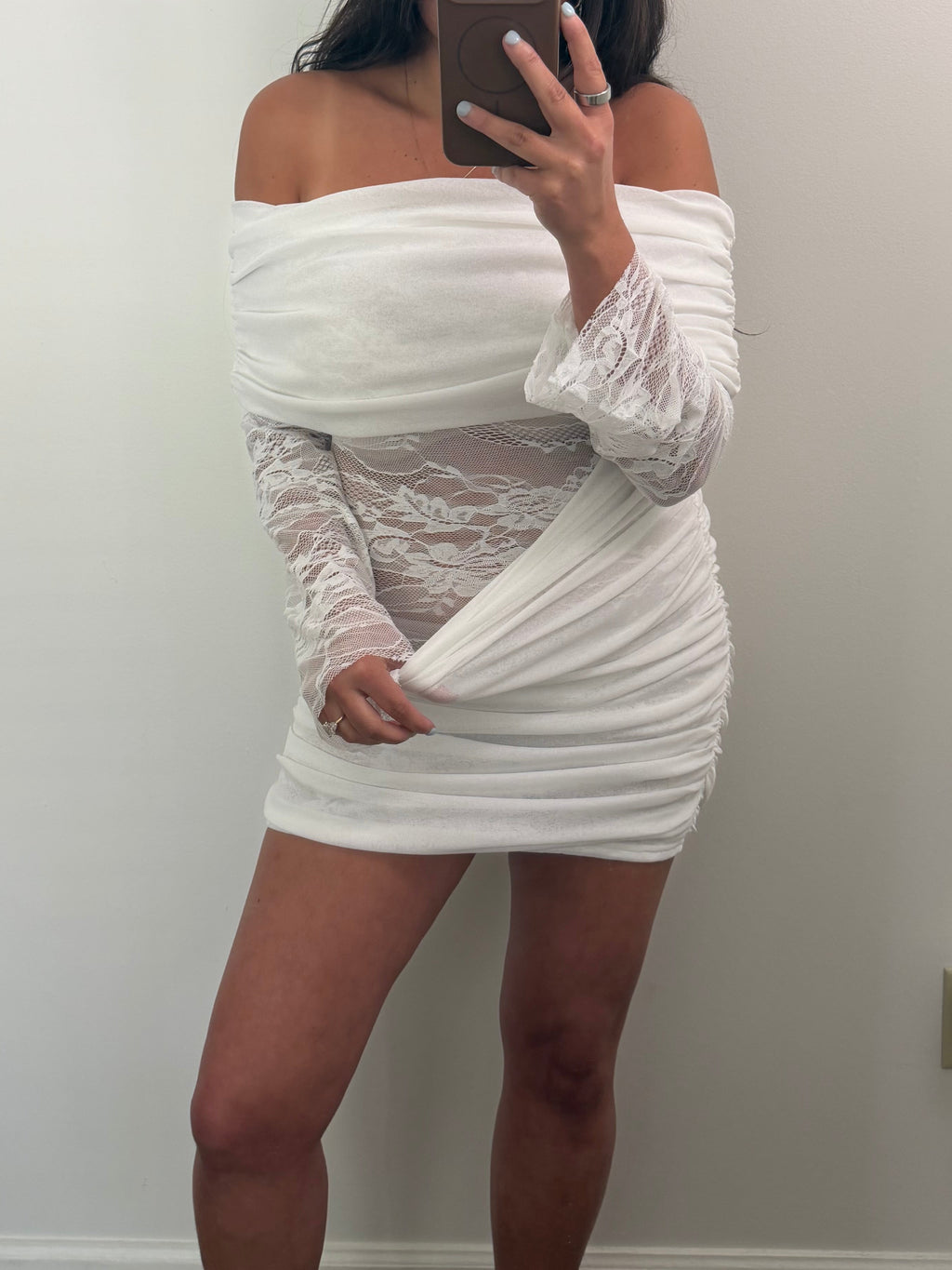 Honeymoonin’ Mini Dress