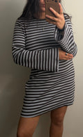 Sassy in Stripes Mini Dress
