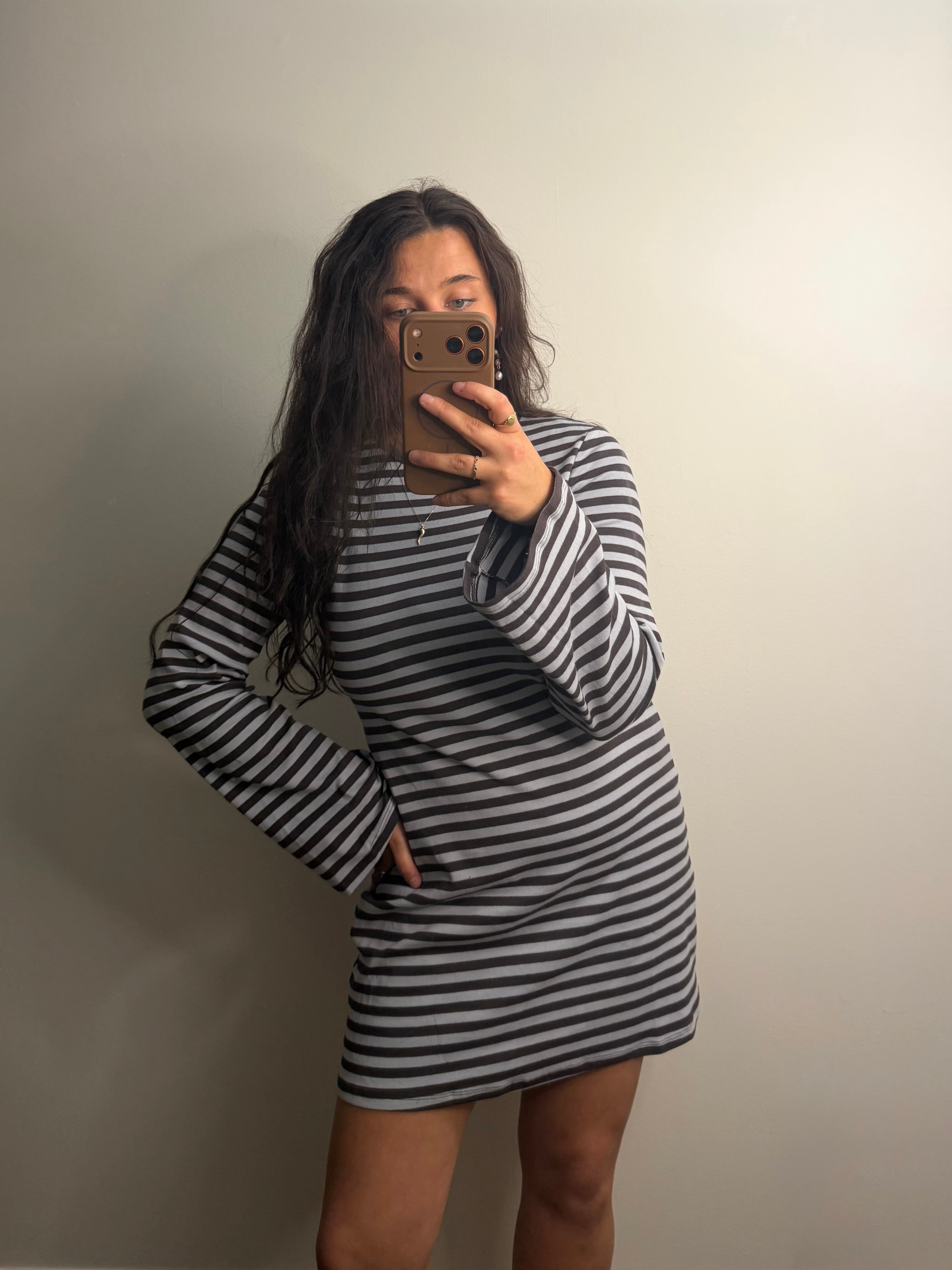 Sassy in Stripes Mini Dress