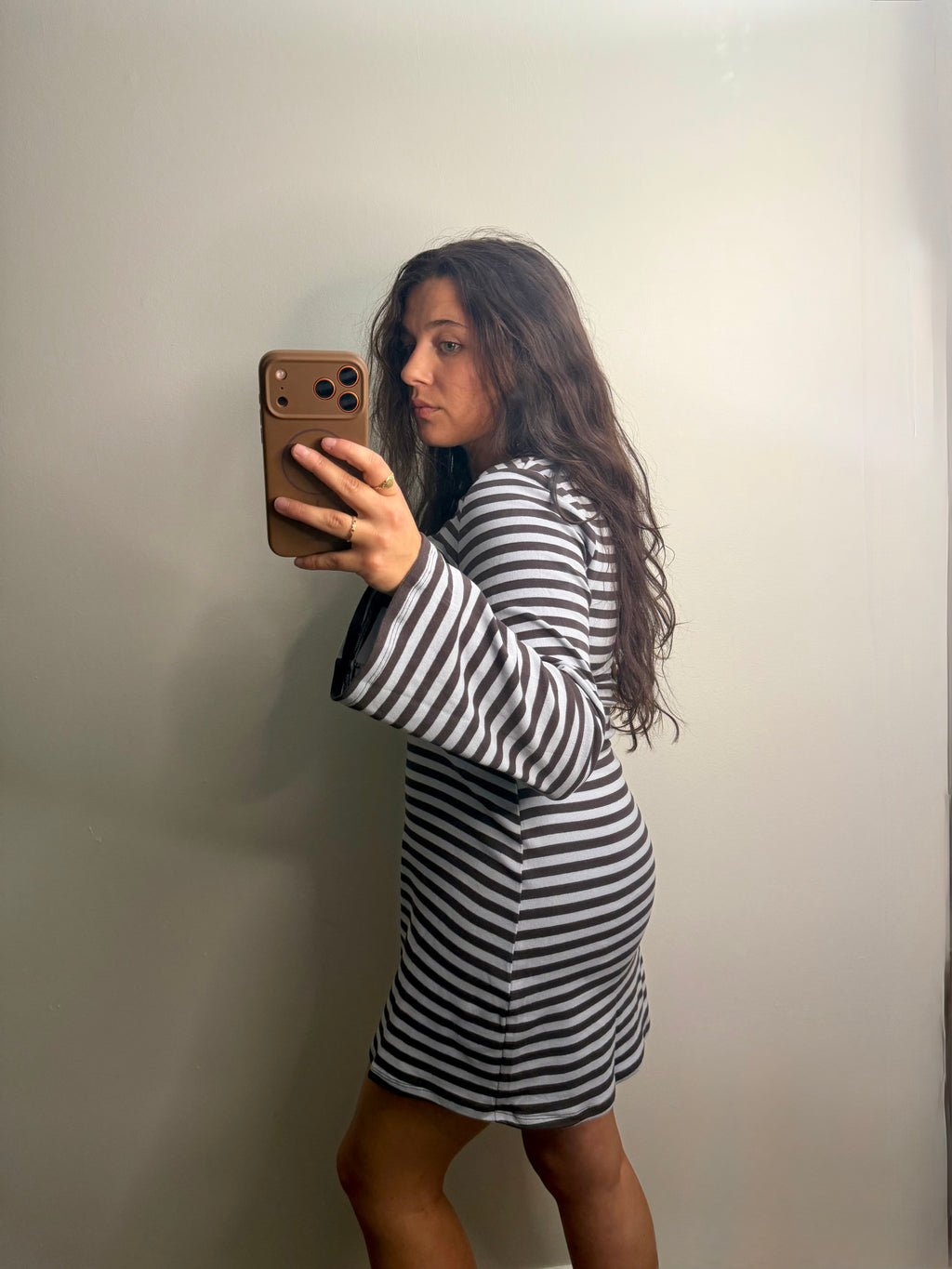 Sassy in Stripes Mini Dress