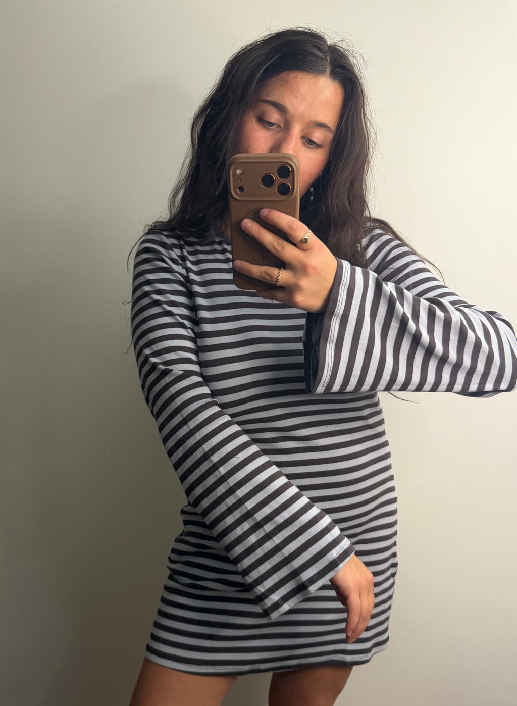 Sassy in Stripes Mini Dress
