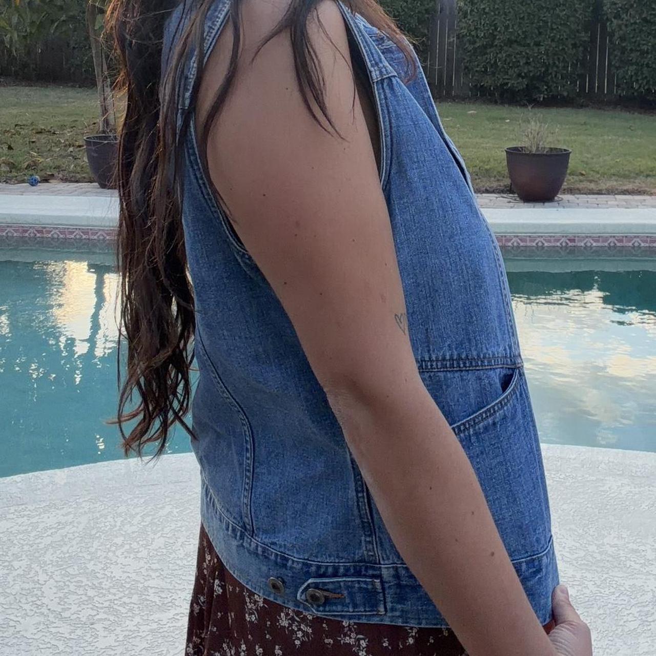 Vintage St. John's Bay Denim Vest