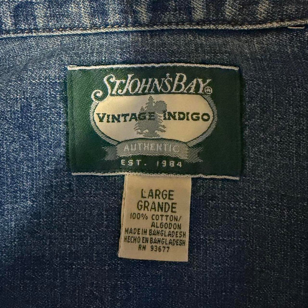 Vintage St. John's Bay Denim Vest
