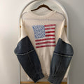 American Flag Knit Sweater