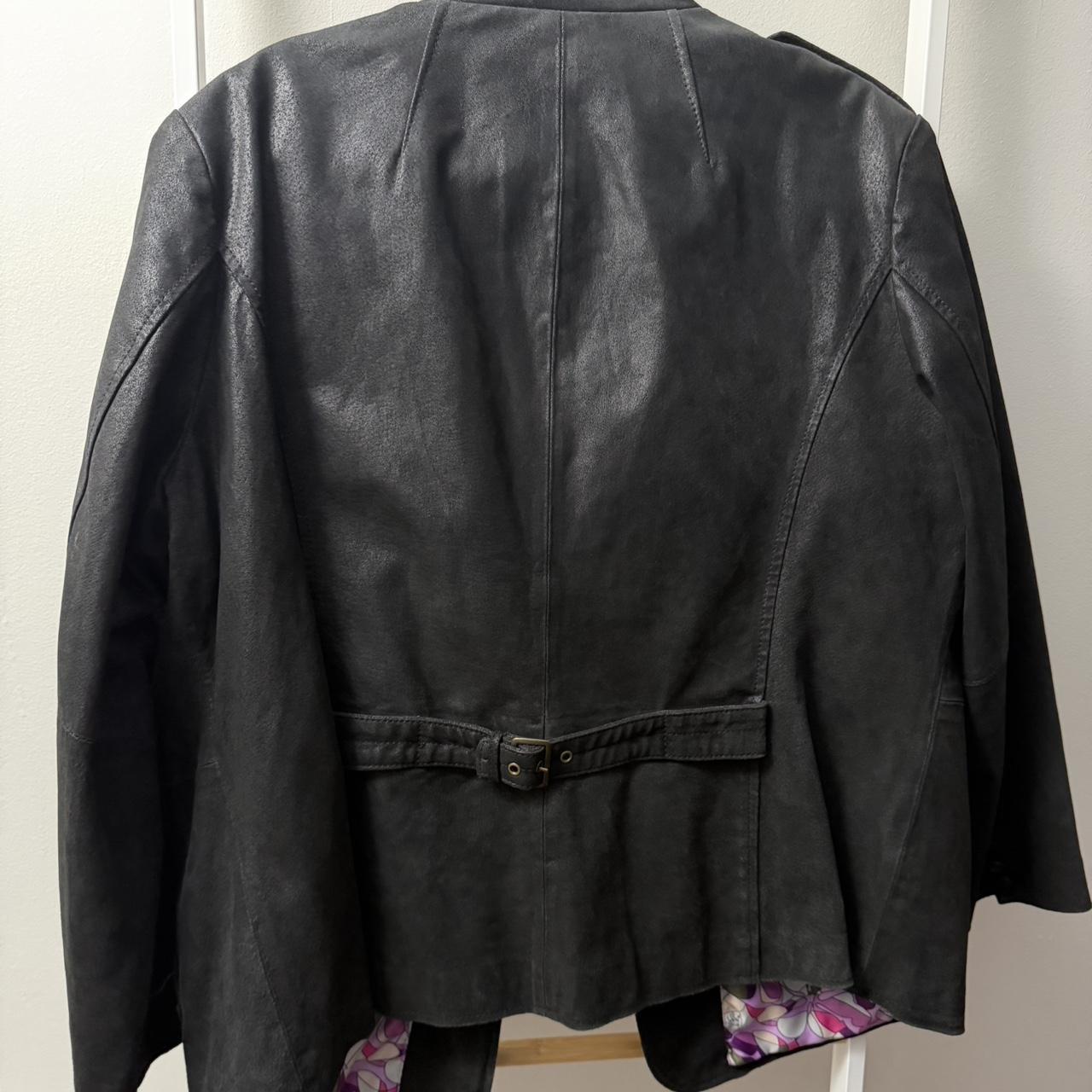 Vintage Twiggy London Leather Jacket