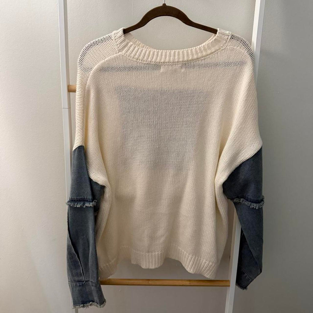American Flag Knit Sweater