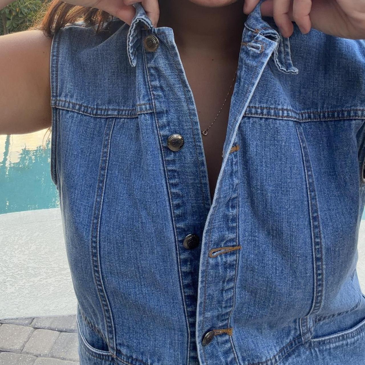 Vintage St. John's Bay Denim Vest