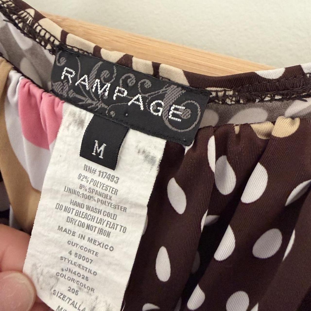 Rampage Brown Y2K Tank