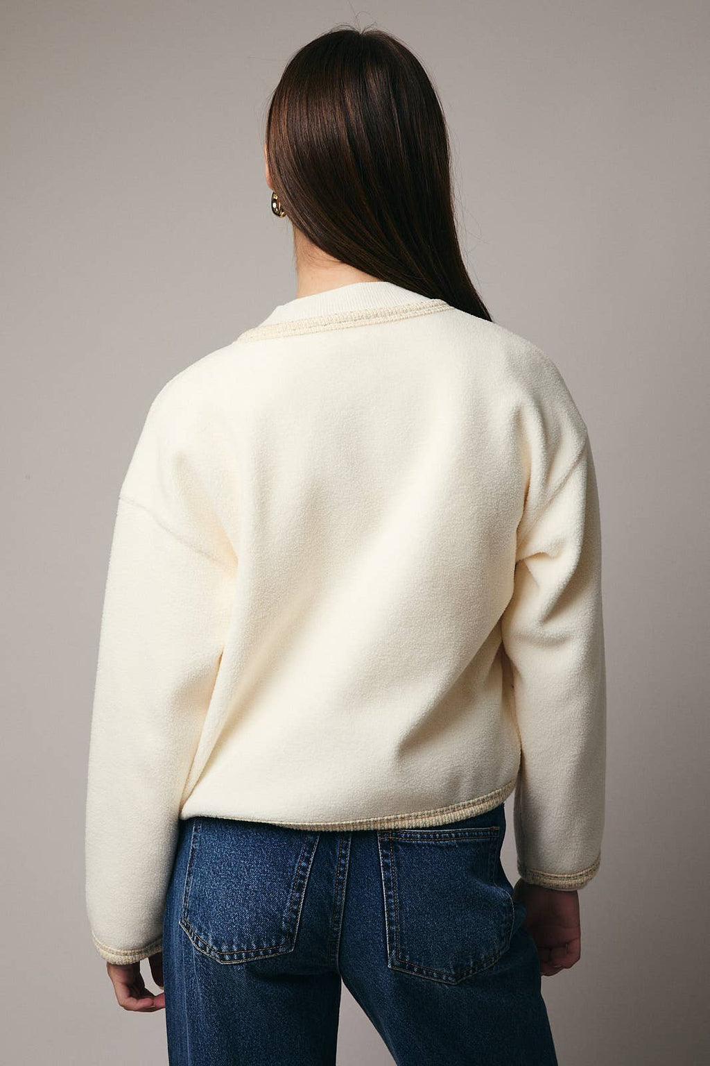 The Teacher Fleece Cardigan