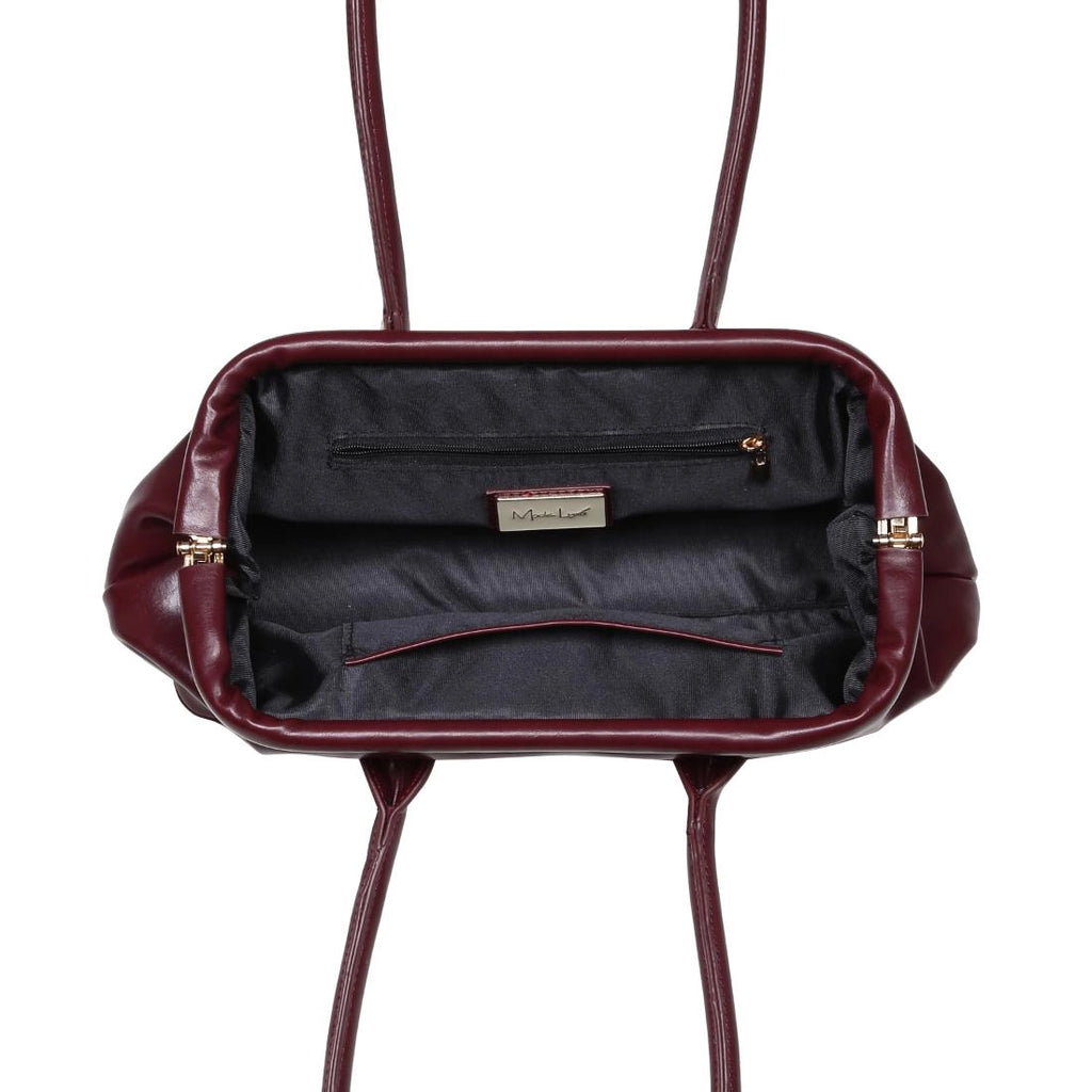 Nina Wine Shoulder Bag