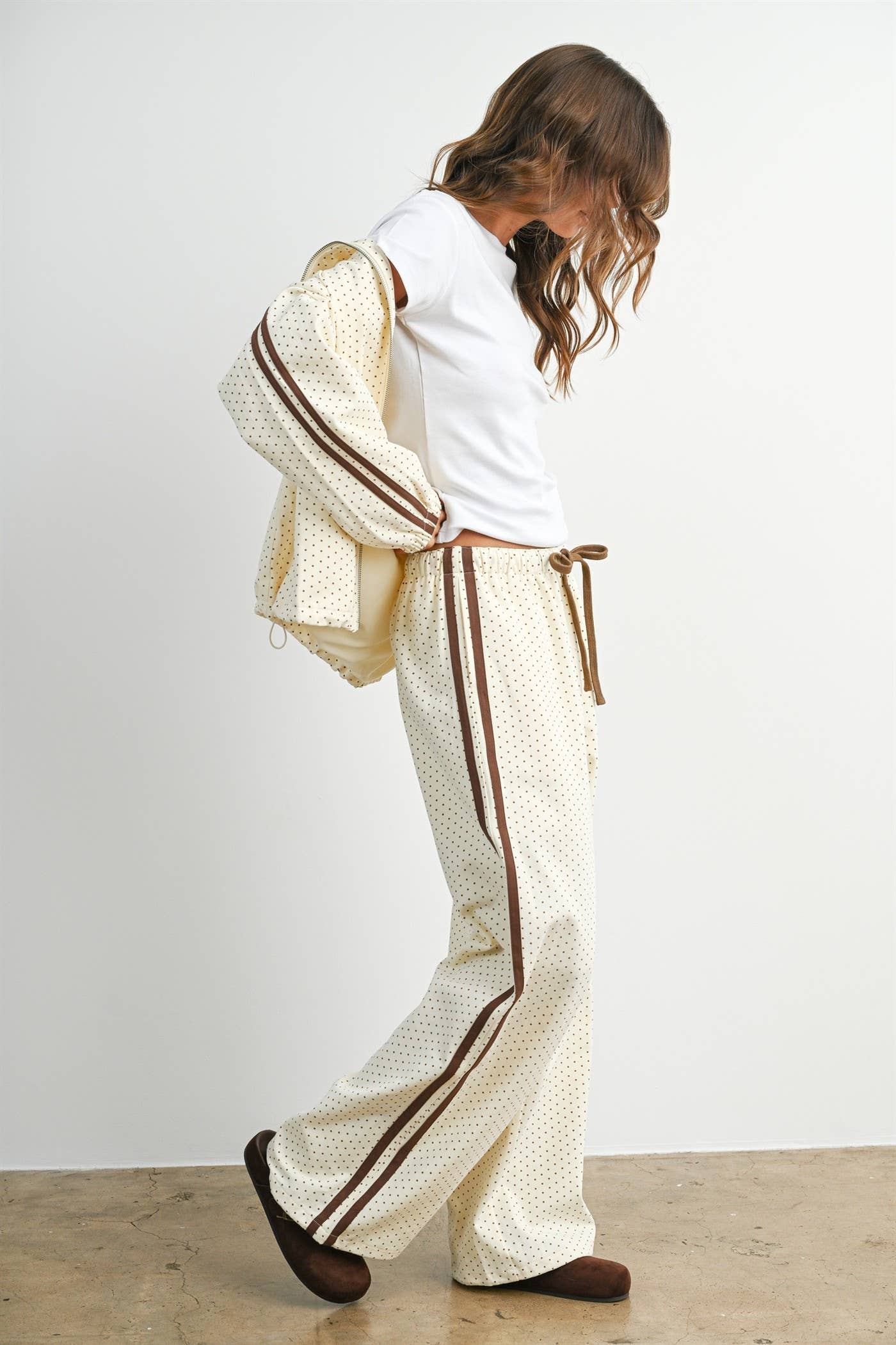 Meadow Retro Dot Track Pant